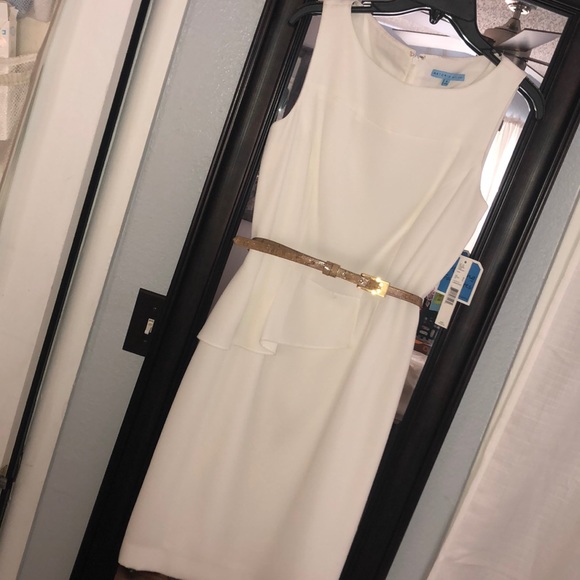 Ivory Antonio Melania dress- OBO - SIZE 6 - Picture 2 of 6